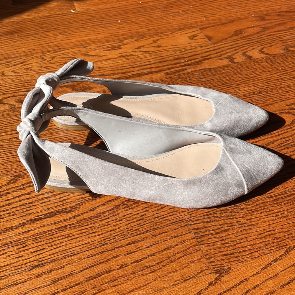 Lilac bow flats - Picture 3 of 6